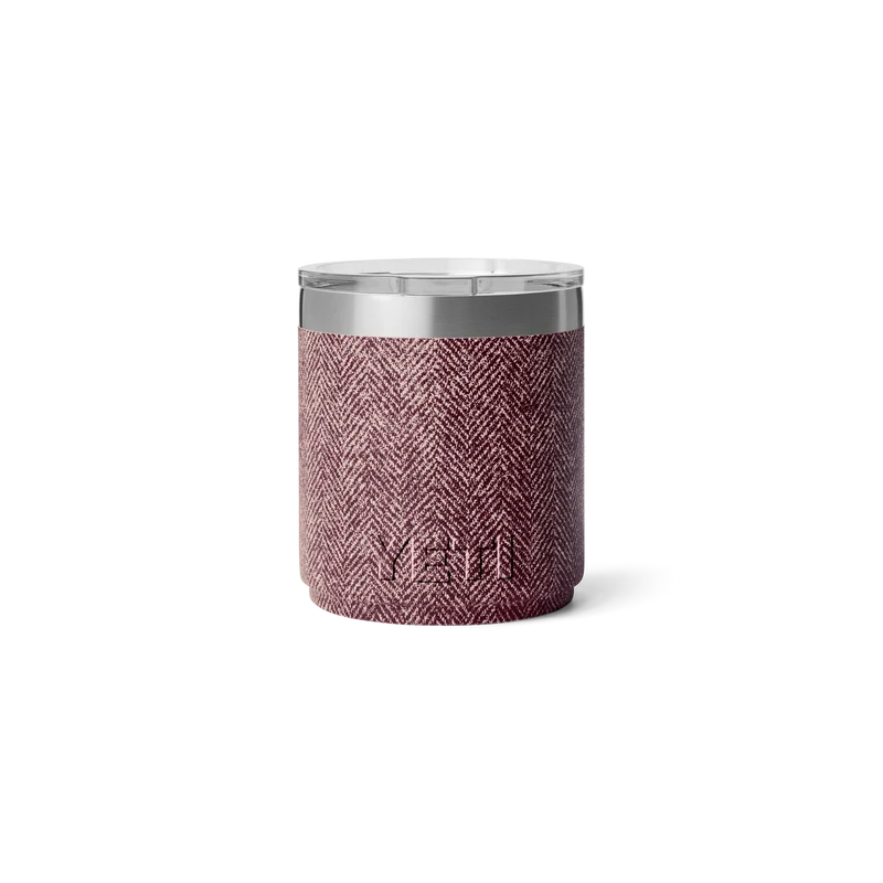 RAMBLER 10 OZ CL LOWBALL stapelbar mit Keramikbeschichtung RIVERHEAD RED