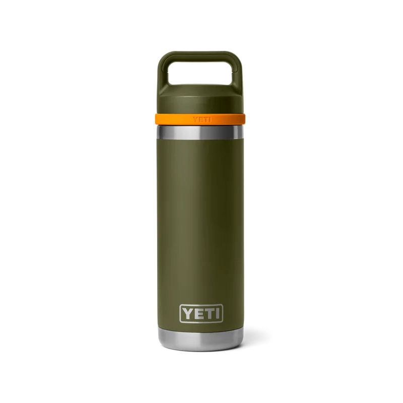 RAMBLER 18 OZ C BOTTLE CHUG Flasche OLIVE/KING CRAB ORANGE