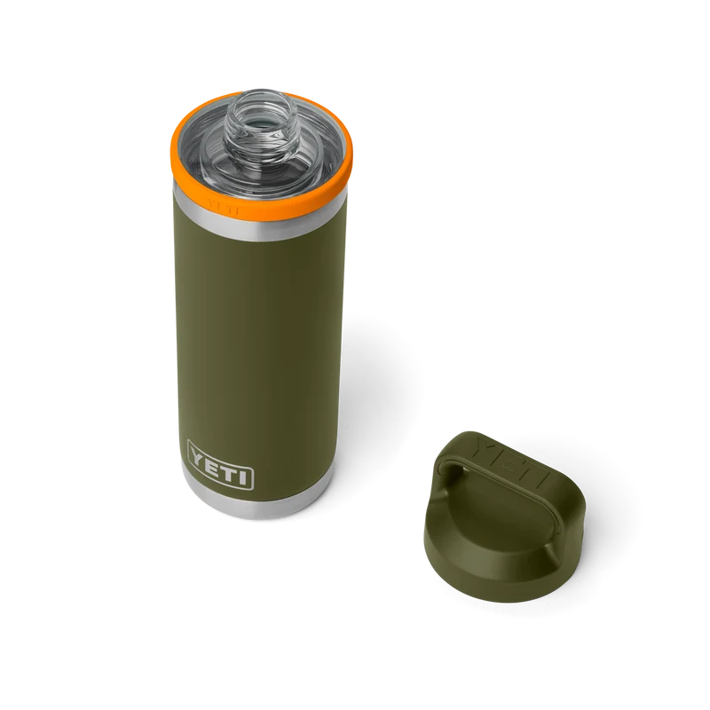 RAMBLER 18 OZ C BOTTLE CHUG Flasche OLIVE/KING CRAB ORANGE