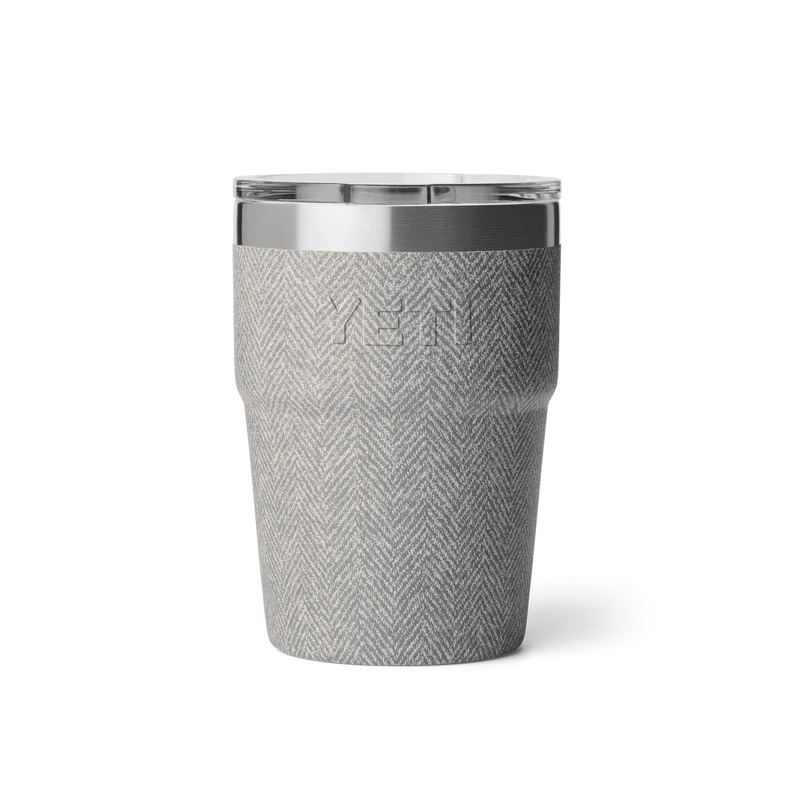 RAMBLER 16 OZ STACKABLE CUP Stapelbarer Becher RIVERHEAD GREEN