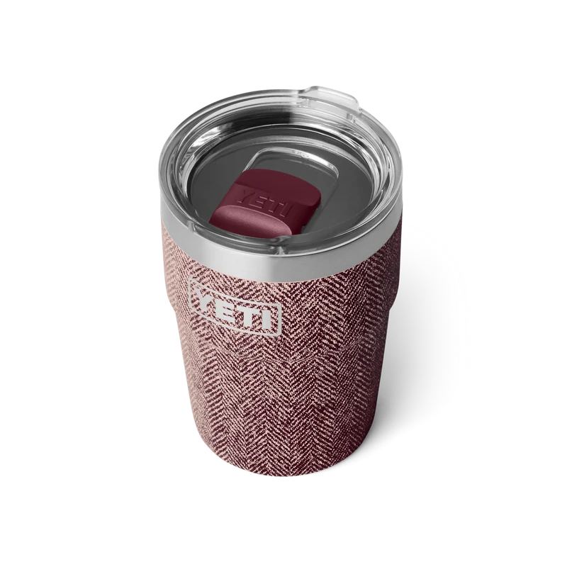 RAMBLER 16 OZ STACKABLE CUP Stapelbarer Becher RIVERHEAD RED