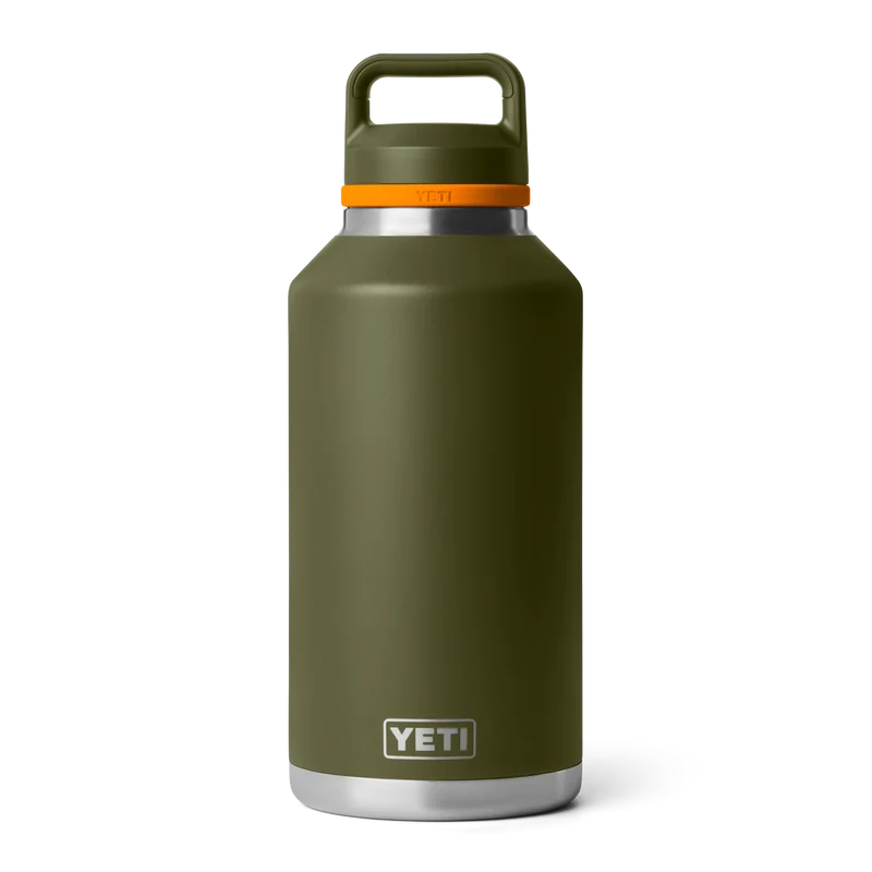 RAMBLER 64 OZ BOTTLE CHUG Flasche OLIVE/KING CRAB ORANGE