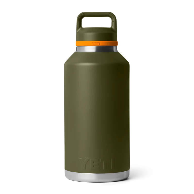 RAMBLER 64 OZ BOTTLE CHUG Flasche OLIVE/KING CRAB ORANGE