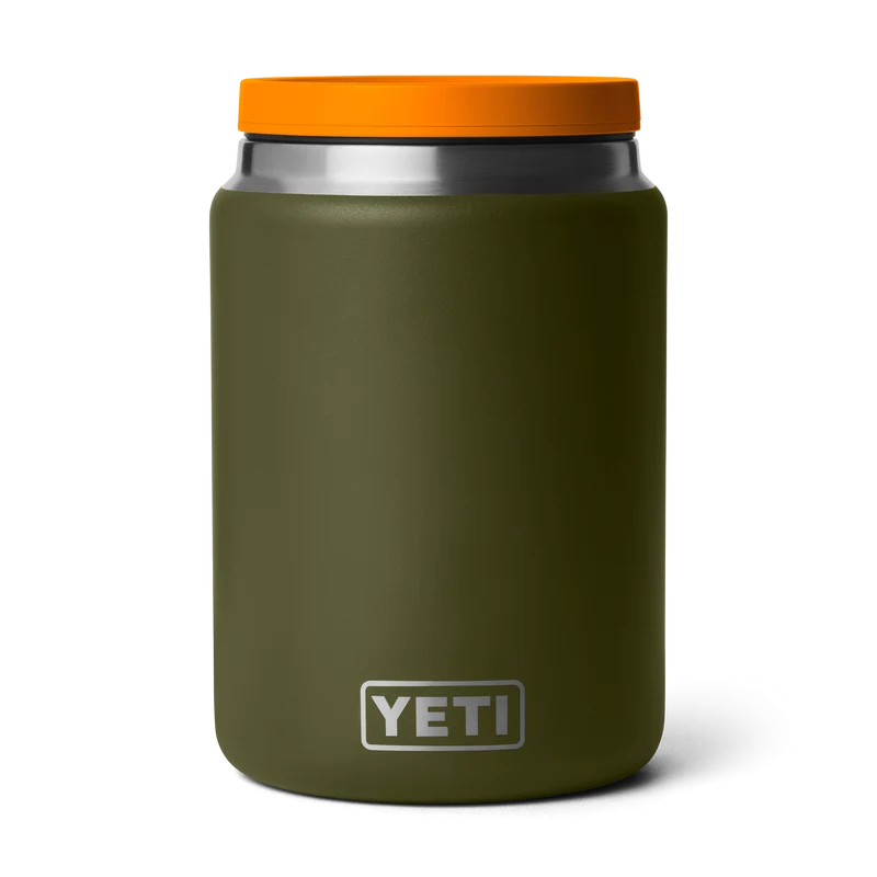 RAMBLER 24 OZ FOOD JAR Isolierter Essensbehälter OLIVE/KING CRAB ORANGE