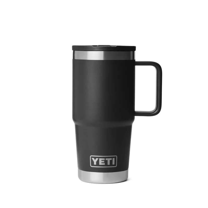 RAMBLER 20 OZ TRAVEL STRAW MUG Reisebecher BLACK