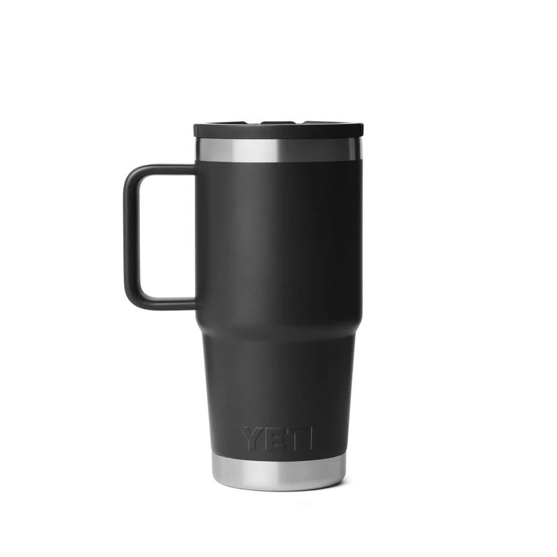 RAMBLER 20 OZ TRAVEL STRAW MUG Reisebecher BLACK