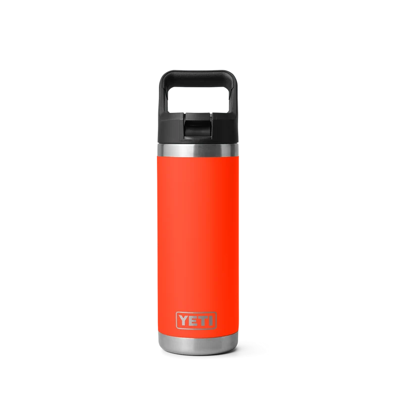 RAMBLER 18 OZ COLOR STRAW BOTTLE Flasche SOLAR FLARE