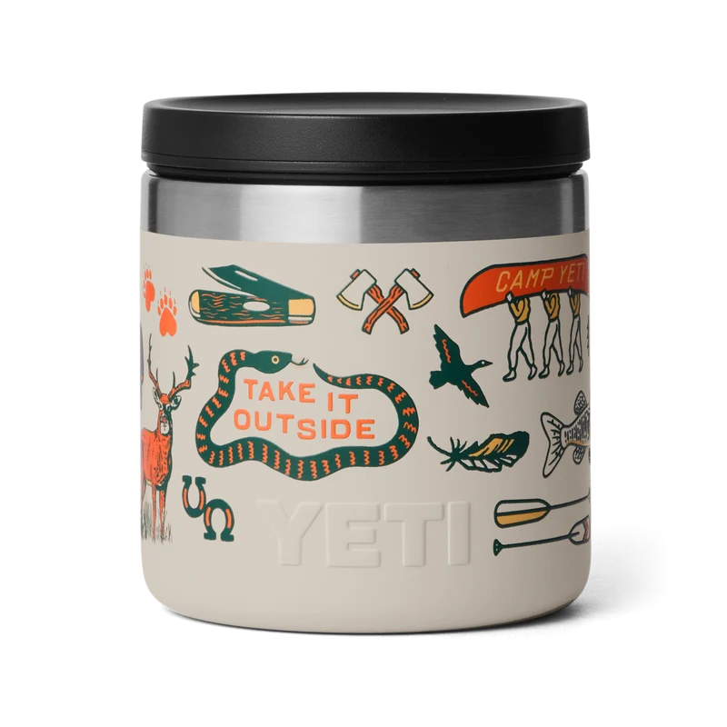 RAMBLER 8 OZ FOOD JAR Isolierter Essensbehälter CAPE SUMMER CAMP
