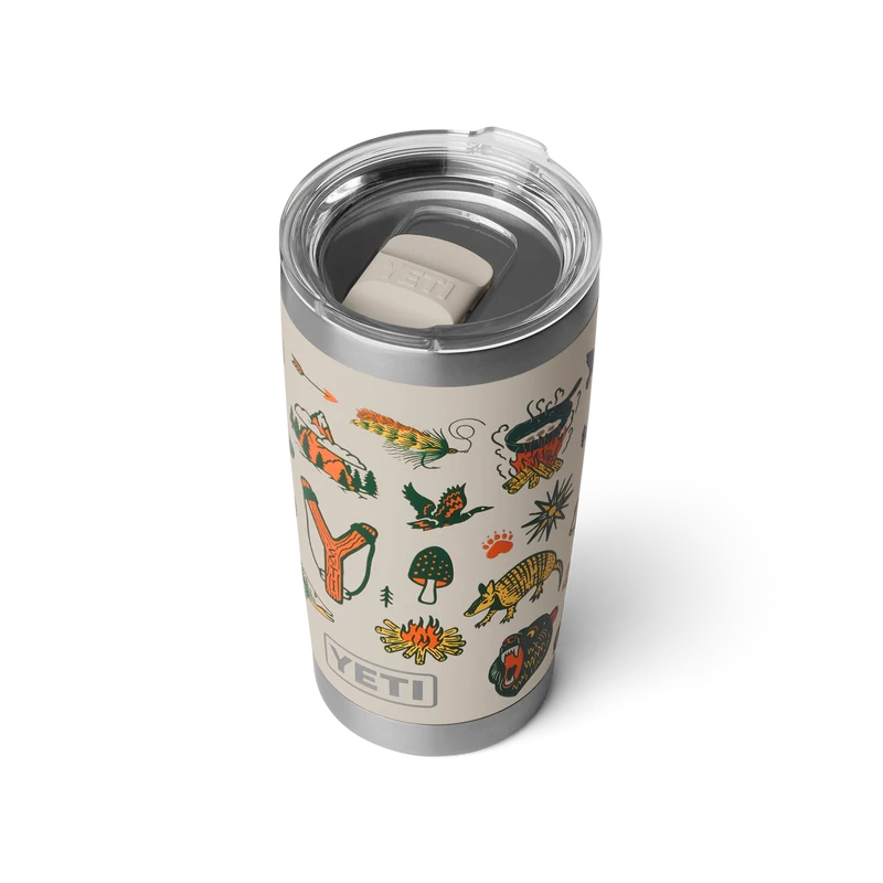 RAMBLER 20 OZ TUMBLER Becher CAPE SUMMER CAMP