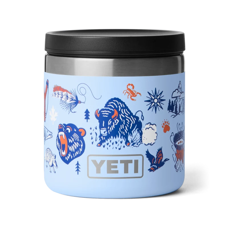 RAMBLER 8 OZ FOOD JAR Isolierter Essensbehälter BIG SKY SUMMER CAMP