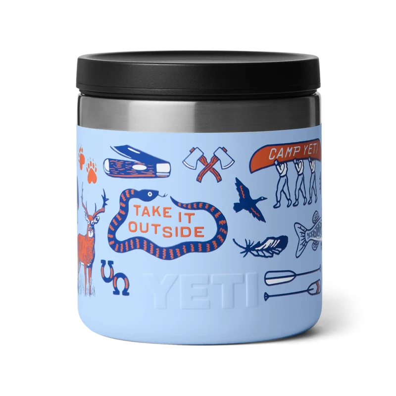 RAMBLER 8 OZ FOOD JAR Isolierter Essensbehälter BIG SKY SUMMER CAMP