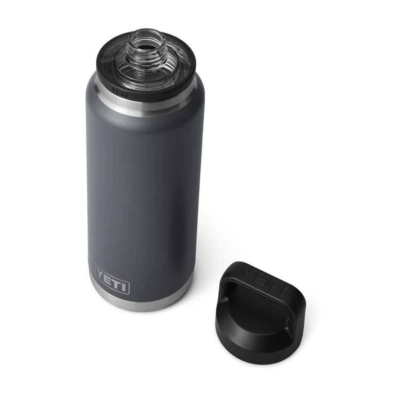 RAMBLER 36 OZ BOTTLE CHUG Flasche CHARCOAL
