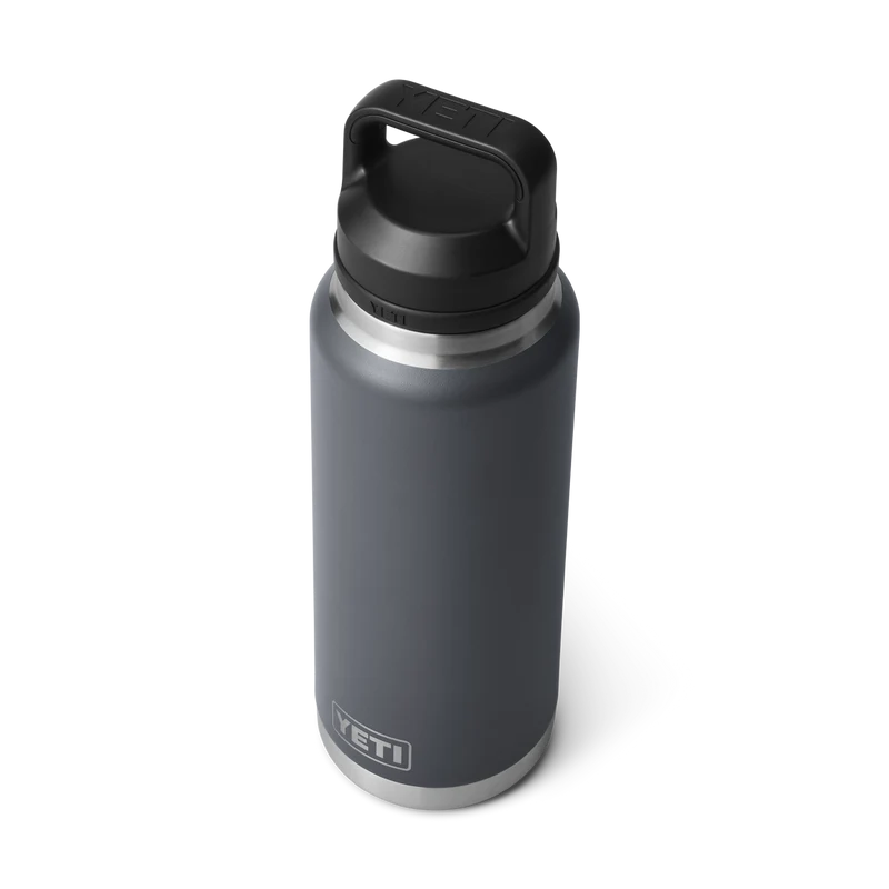 RAMBLER 36 OZ BOTTLE CHUG Flasche CHARCOAL