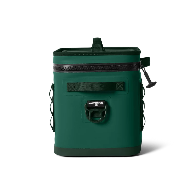 HOPPER FLIP 12 Klassische Kühltasche Top Seller mit Schulter Gurt BLACK FOREST GREEN