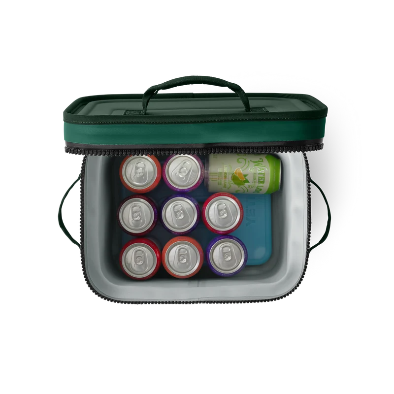 HOPPER FLIP 12 Klassische Kühltasche Top Seller mit Schulter Gurt BLACK FOREST GREEN