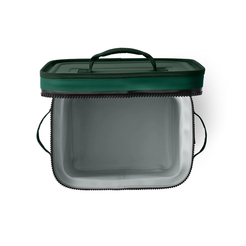 HOPPER FLIP 12 Klassische Kühltasche Top Seller mit Schulter Gurt BLACK FOREST GREEN