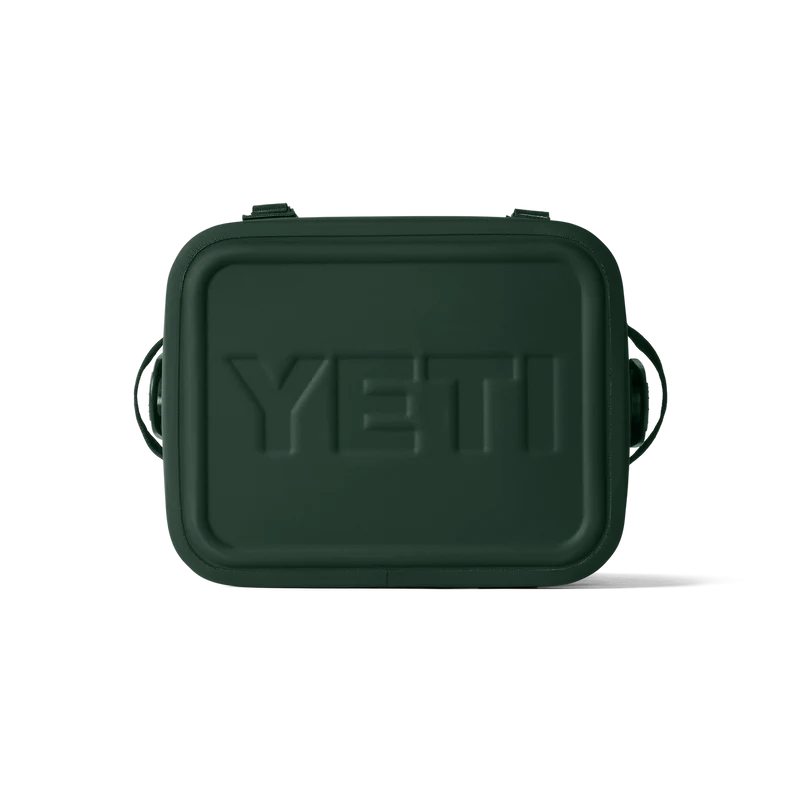 HOPPER FLIP 12 Klassische Kühltasche Top Seller mit Schulter Gurt BLACK FOREST GREEN