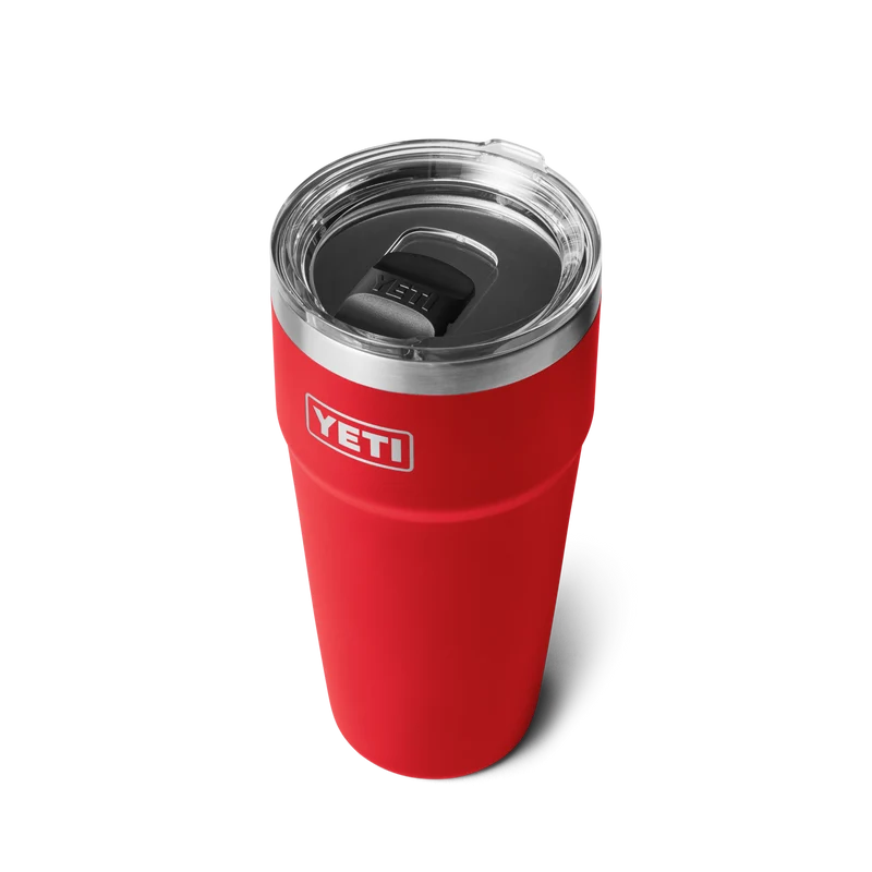 RAMBLER 30 OZ STACKABLE CUP Stapelbarer Becher RESCUE RED