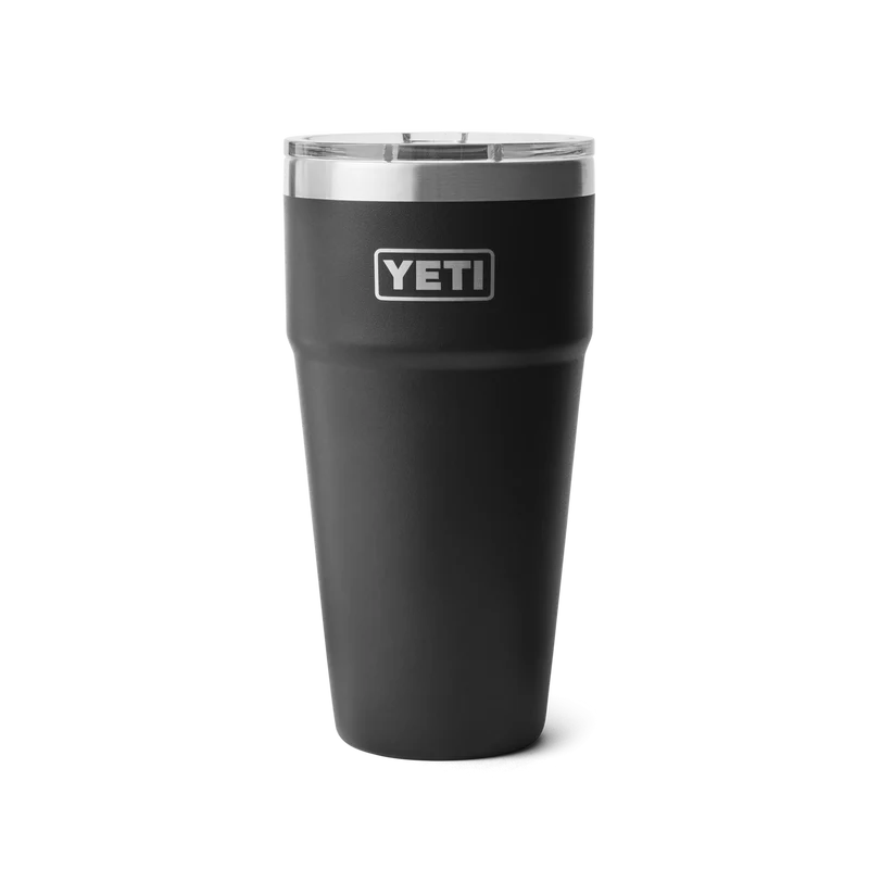 RAMBLER 30 OZ STACKABLE CUP Stapelbarer Becher BLACK
