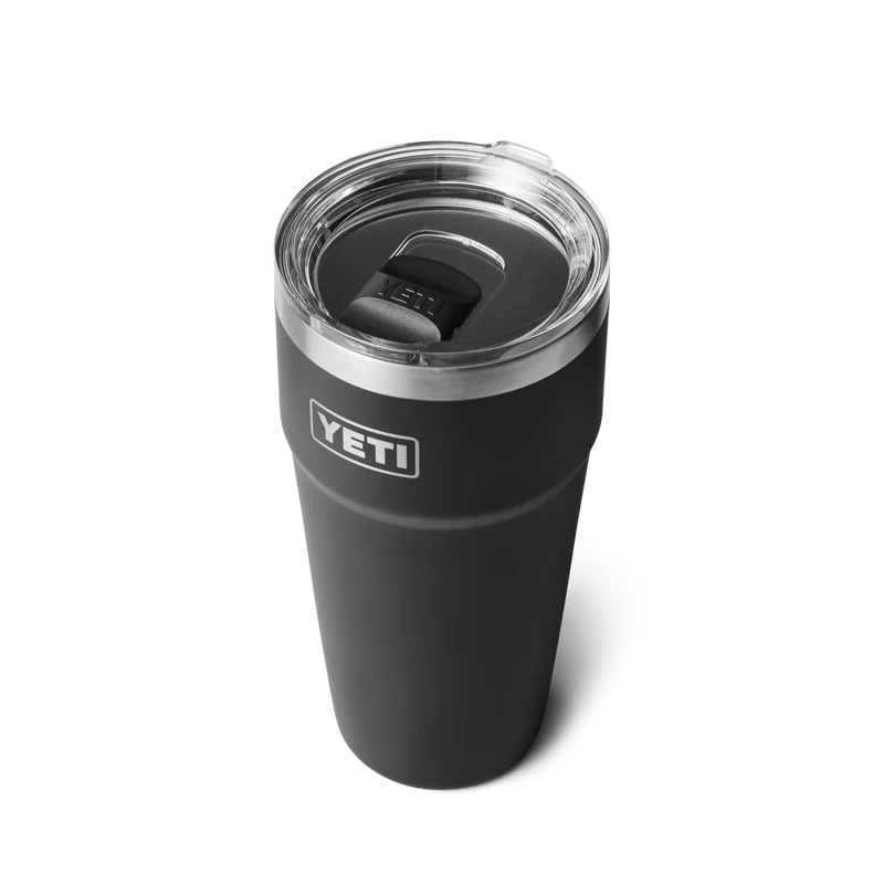 RAMBLER 30 OZ STACKABLE CUP Stapelbarer Becher BLACK