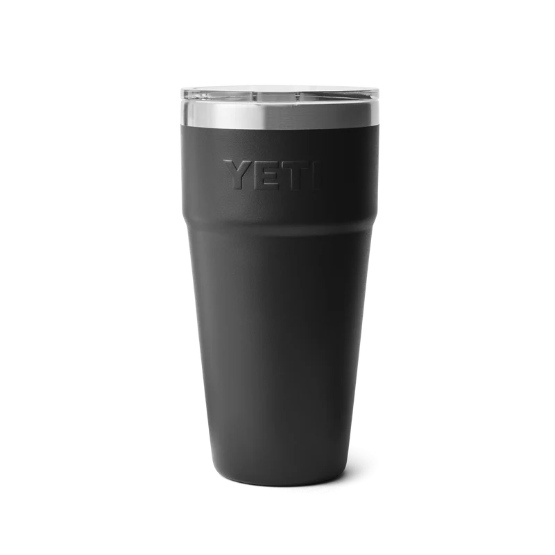 RAMBLER 30 OZ STACKABLE CUP Stapelbarer Becher BLACK