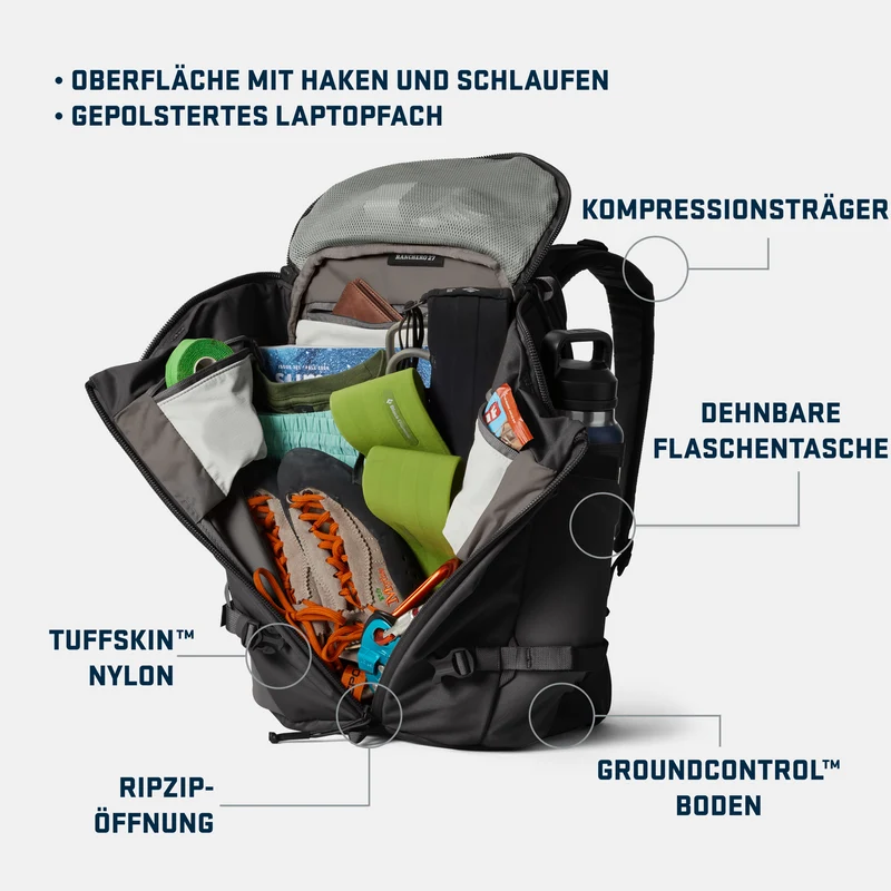 RANCHERO 27 L Rucksack CAPE DARK TAUPE