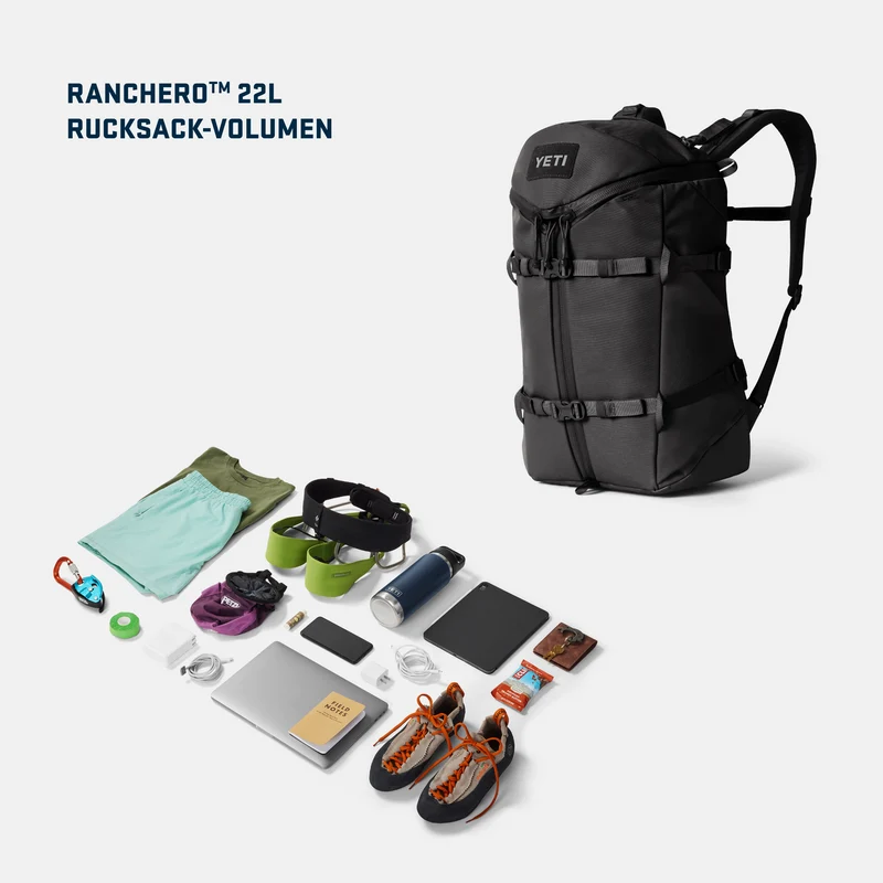 RANCHERO 22 L Rucksack BLACK