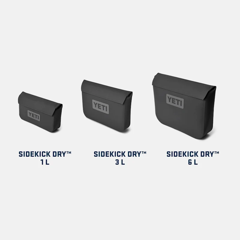 SIDEKICK DRY 1L Wasserdichte Zübehörtasche CHARCOAL