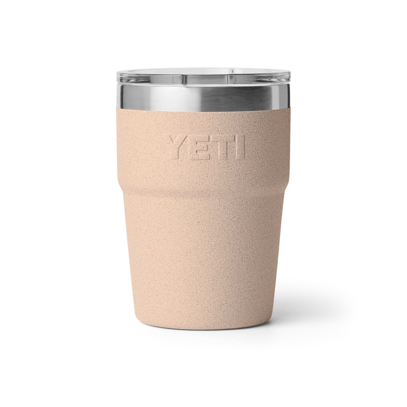 RAMBLER 16 OZ STACKABLE CUP Stapelbarer Becher TAHINI
