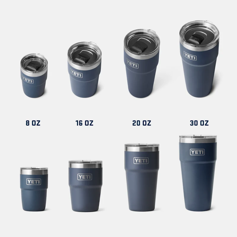 RAMBLER 16 OZ STACKABLE CUP Stapelbarer Becher TAHINI