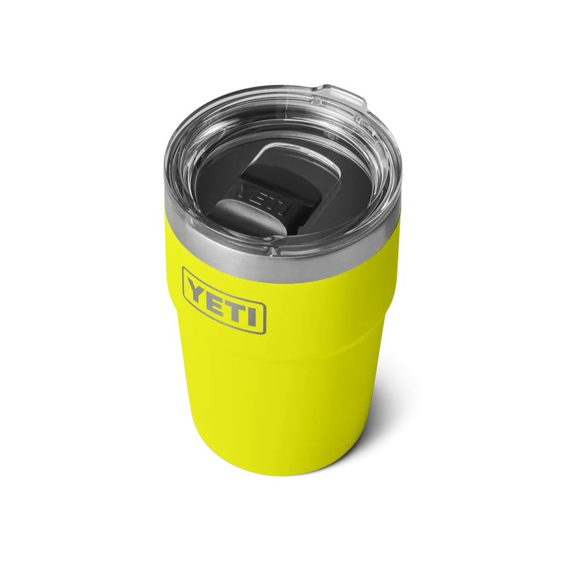 RAMBLER 16 OZ STACKABLE CUP Stapelbarer Becher FIREFLY YELLOW