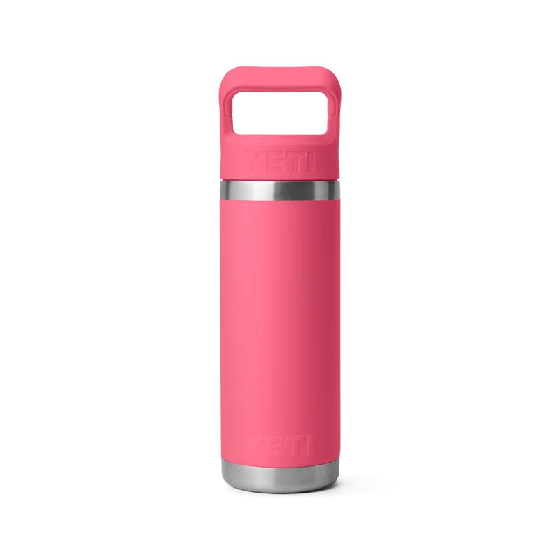 RAMBLER 18 OZ COLOR STRAW BOTTLE Flasche TROPICAL PINK