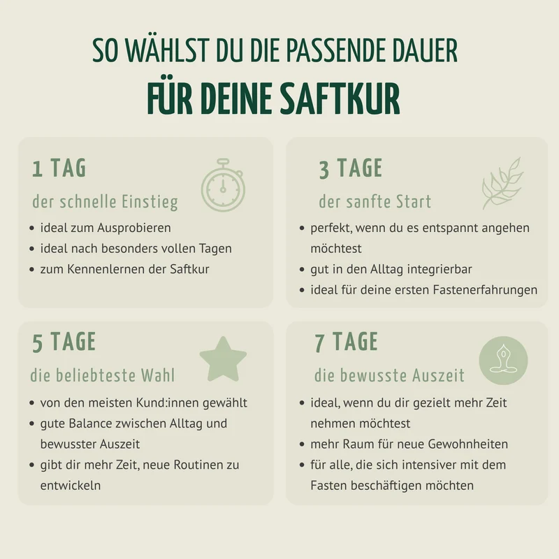 Kräuterwunder Bio Fastenkur 5 Tage (30 Flaschen)