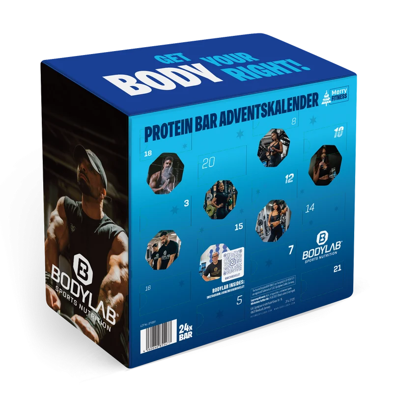 Unser BODYLAB Adventskalender im gemischten Doppelpack