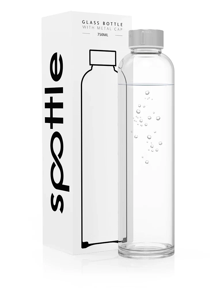 Trinkflasche aus Glas – 750 ml