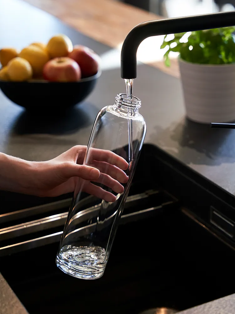 Trinkflasche aus Glas – 750 ml