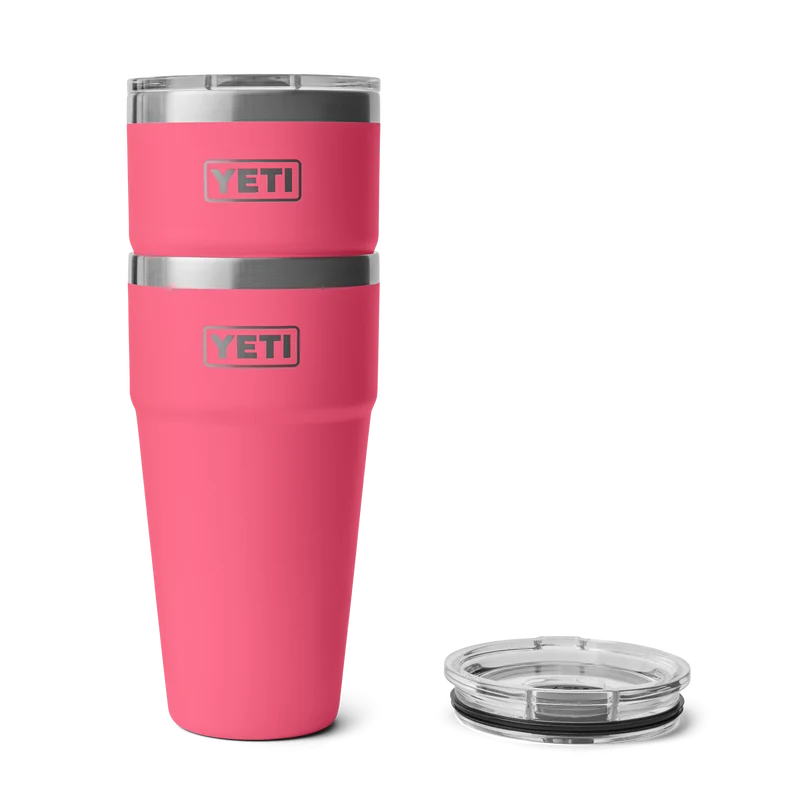RAMBLER 30 OZ STACKABLE CUP Stapelbarer Becher TROPICAL PINK