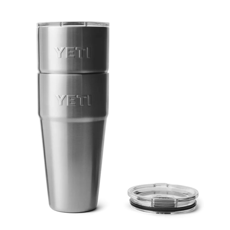 RAMBLER 30 OZ STACKABLE CUP Stapelbarer Becher STAINLESS STEEL