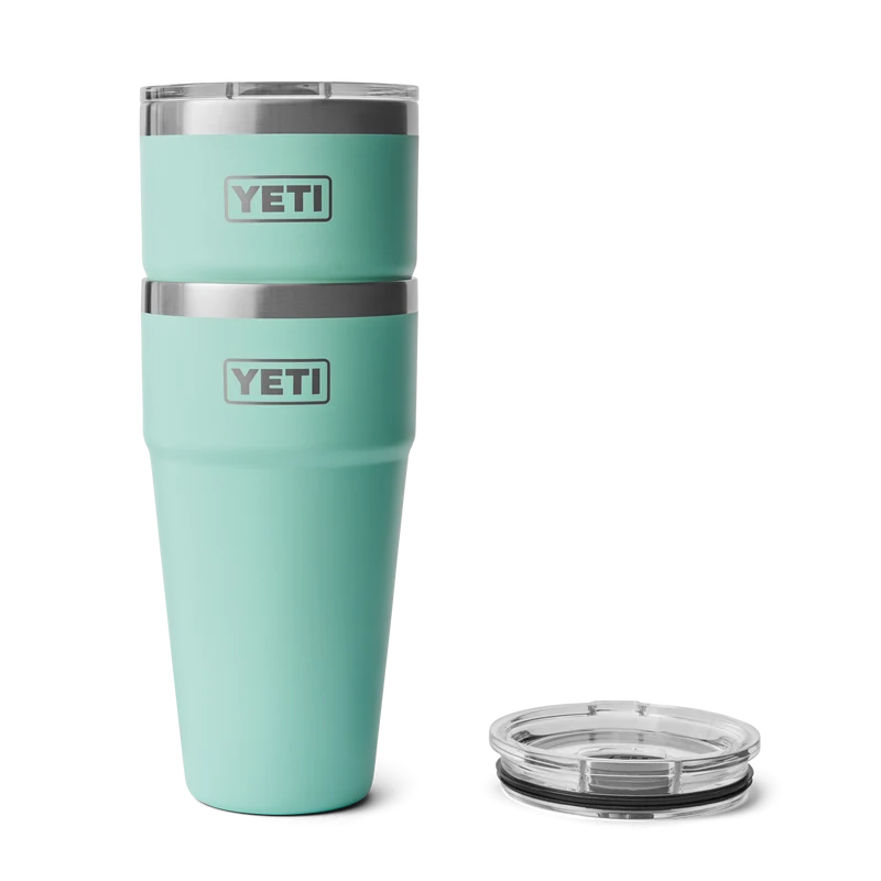 RAMBLER 30 OZ STACKABLE CUP Stapelbarer Becher SEAFOAM