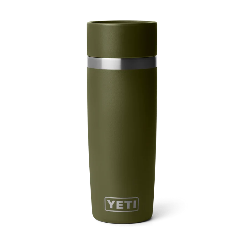 RAMBLER 16 OZ HOTSHOT TRAVEL BOTTLE Reise Flasche OLIVE/KING CRAB ORANGE