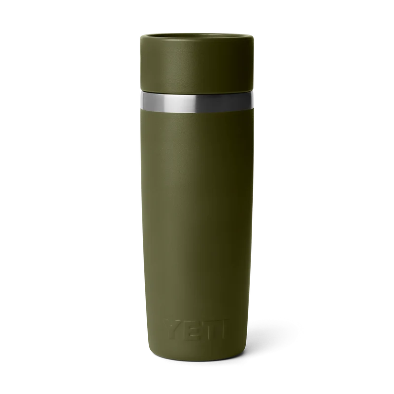 RAMBLER 16 OZ HOTSHOT TRAVEL BOTTLE Reise Flasche OLIVE/KING CRAB ORANGE
