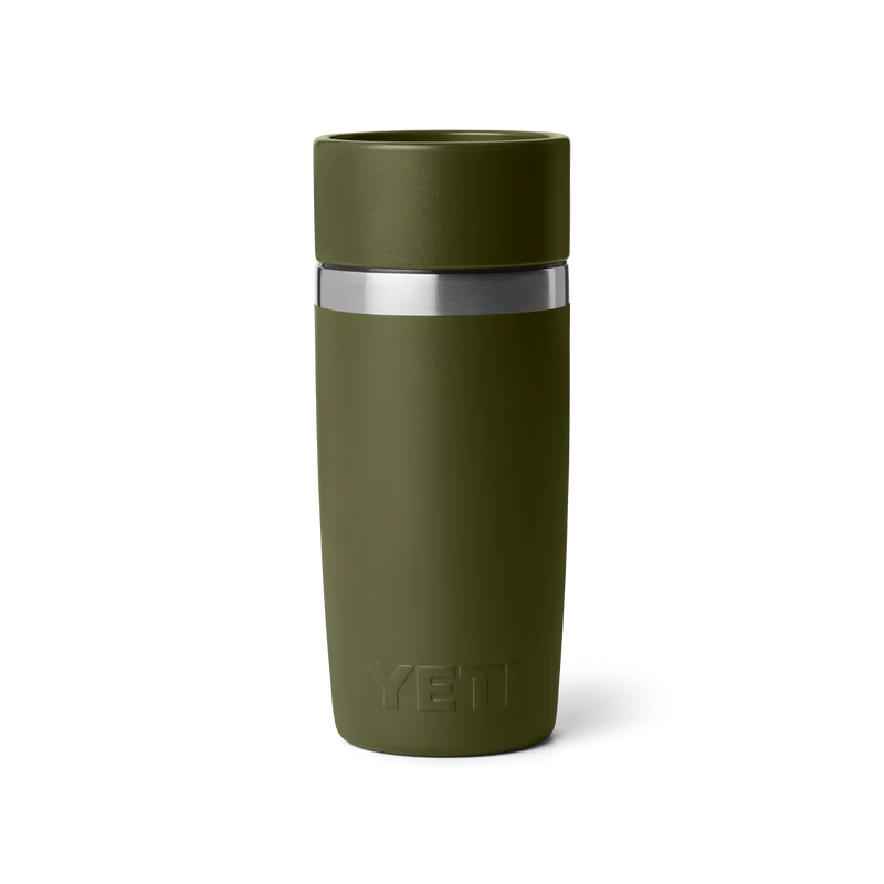 RAMBLER 12 OZ HOTSHOT TRAVEL BOTTLE Reise Flasche OLIVE/KING CRAB ORANGE