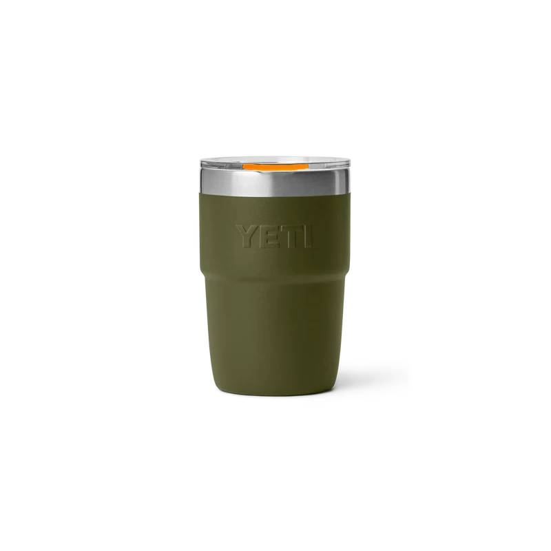 RAMBLER 8 OZ stapelbare Tasse mit Keramikbeschichtung OLIVE/KING CRAB ORANGE