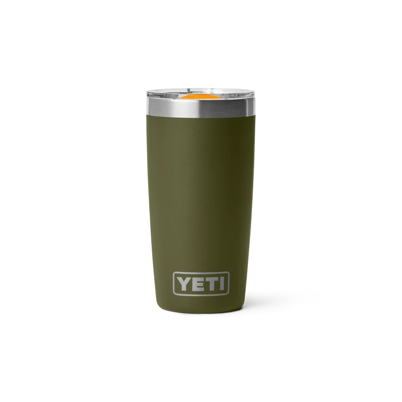 RAMBLER 10 OZ TUMBLER Becher OLIVE/KING CRAB ORANGE