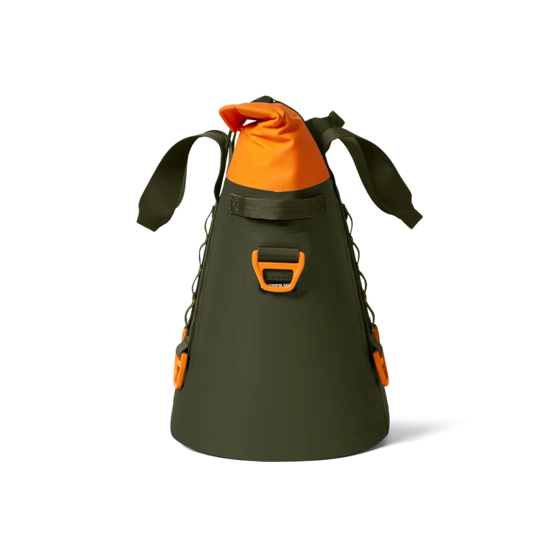HOPPER M30 Kühltasche in Shopper Form groß OLIVE/KING CRAB ORANGE
