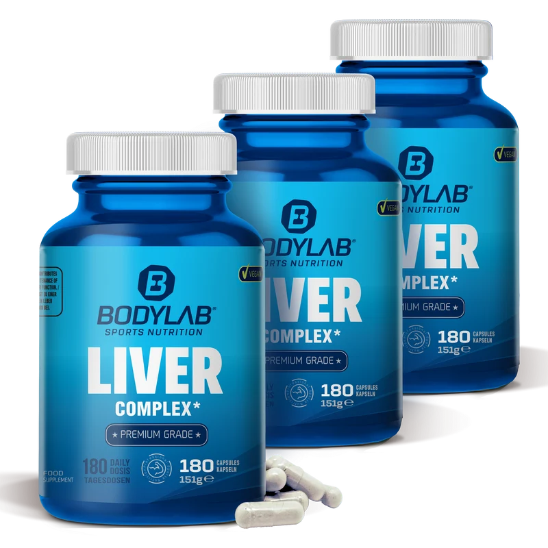 3 x Liver Complex (180 Kapseln)