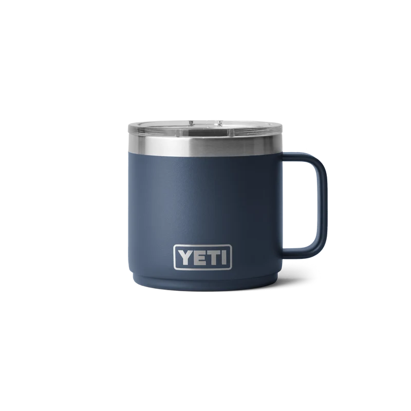 RAMBLER 14 OZ MUG Stapelbare Tasse mit Keramikbeschichtung NAVY