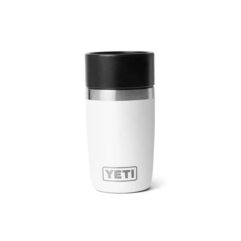 RAMBLER 8 OZ HOTSHOT TRAVEL BOTTLE Reise Flasche WHITE