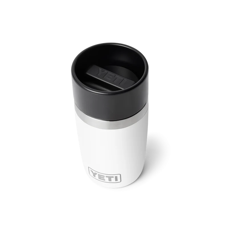 RAMBLER 8 OZ HOTSHOT TRAVEL BOTTLE Reise Flasche WHITE
