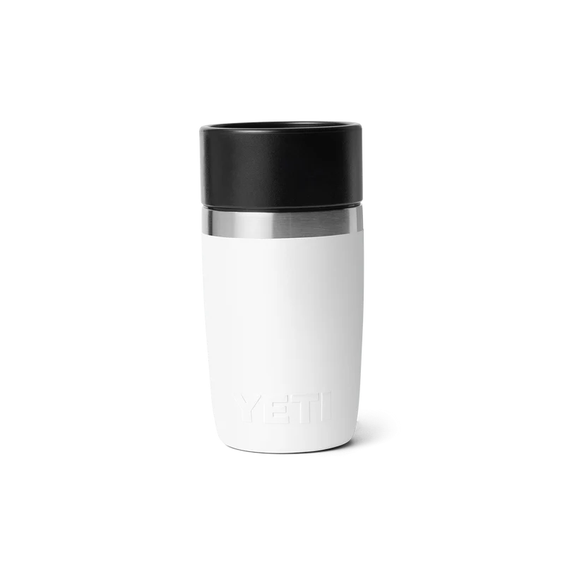 RAMBLER 8 OZ HOTSHOT TRAVEL BOTTLE Reise Flasche WHITE
